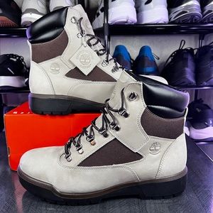 TIMBERLAND® 6-INCH NUBUCK WATERPROOF FIELD BOOT PURE CASHMERE 11.5 (NWOB)